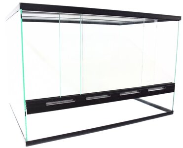 Terrarium dubbel rooster (S) 58,5*38,5*38,5 cm.