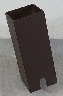 ZOO-DISTRI Drinkfleshouder klein bruin 11,5*4,5*4,5 cm.
