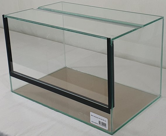 ZOO-DISTRI Mini terrarium met valdeur 40*25*25 cm.